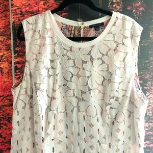 Tommy Hilfiger lace dress altered to 2x